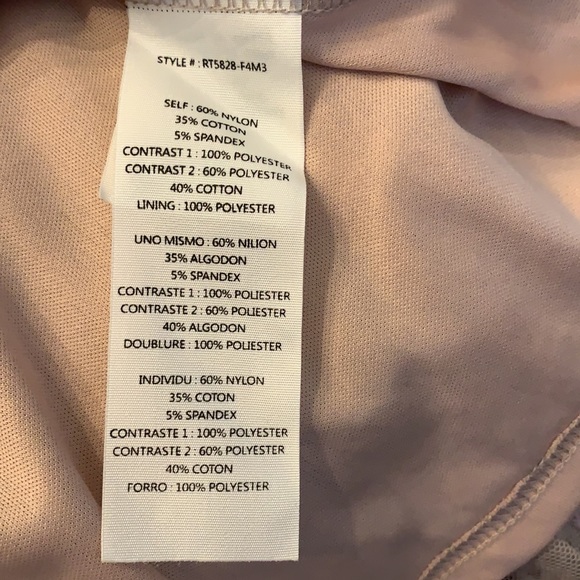 Anthropologie Ryu blush Lace layered Boho Shabby Chic Tunic Top Blouse S - Picture 5 of 7